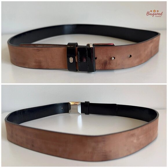Authentic Gucci Black Leather Silver Buckle Belt 90/36 main image 7